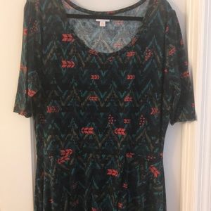 LuLaRoe 3X Nicole. Worn once